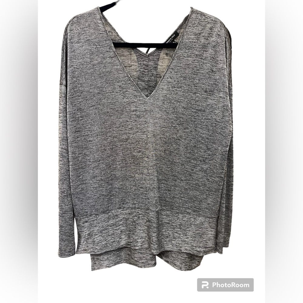 Silver Tunic  top. Size M